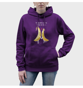 Sudadera mujer con capucha Te Quiero Toda LA Vida