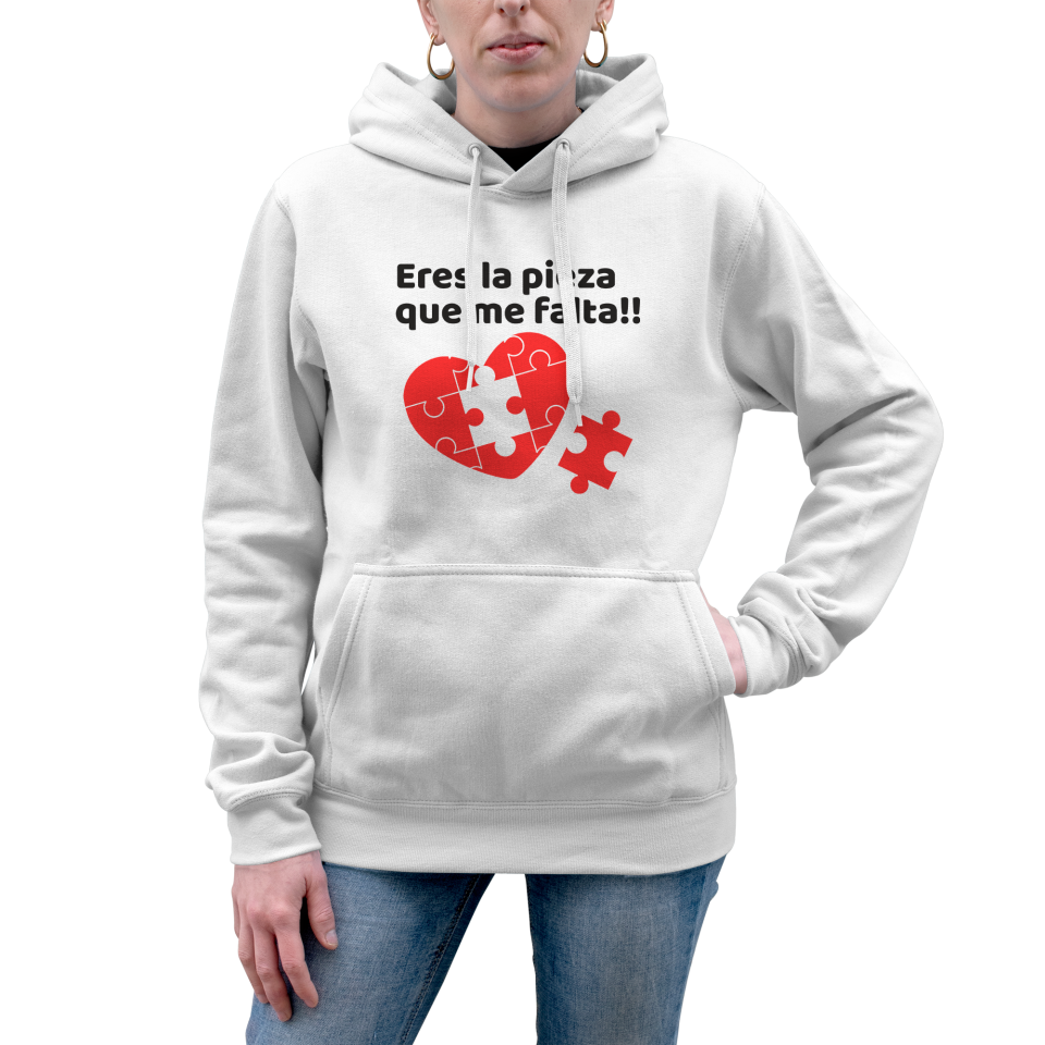 Sudadera mujer con capucha La Pieza Que Me Falta