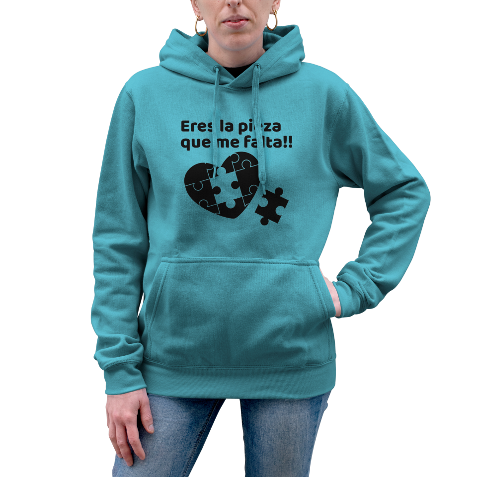 Sudadera mujer con capucha La Pieza Que Me Falta