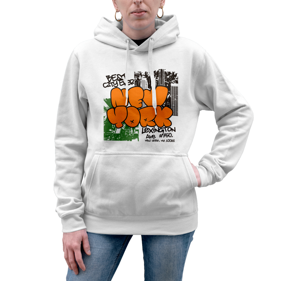 Sudadera mujer con capucha New York Best City