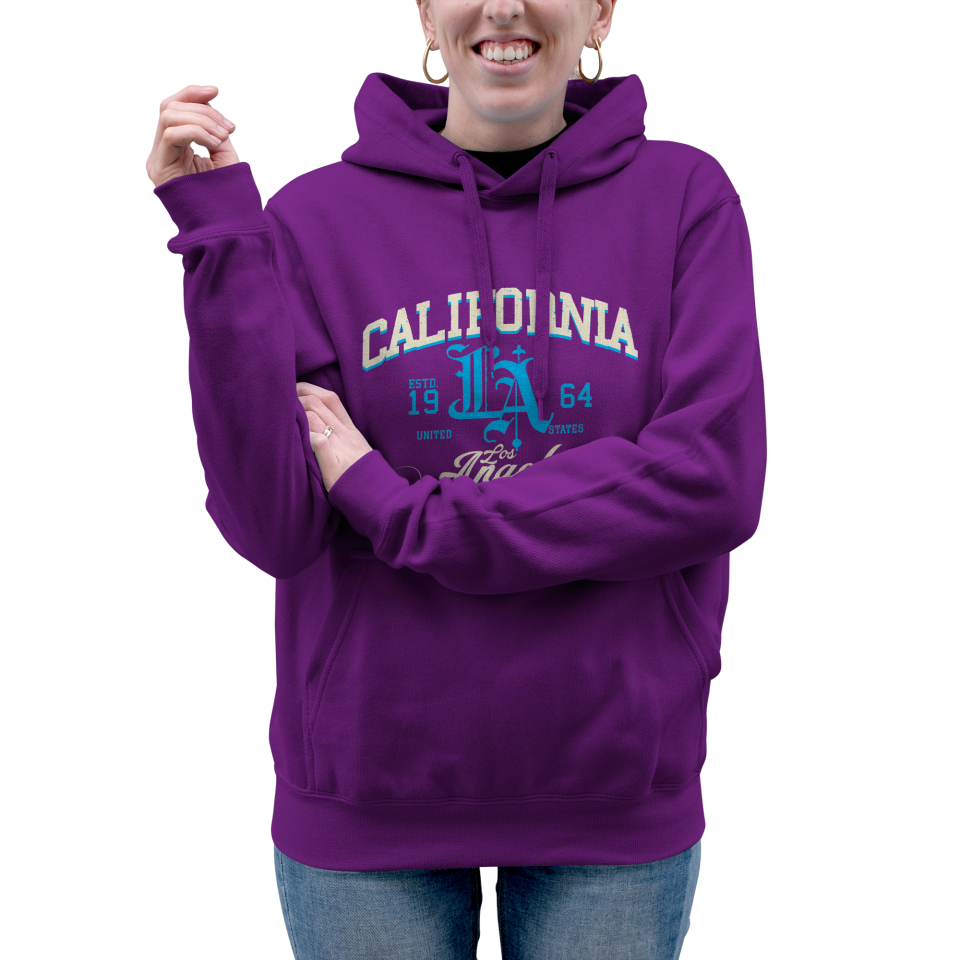 Sudadera mujer con capucha Los Ángeles