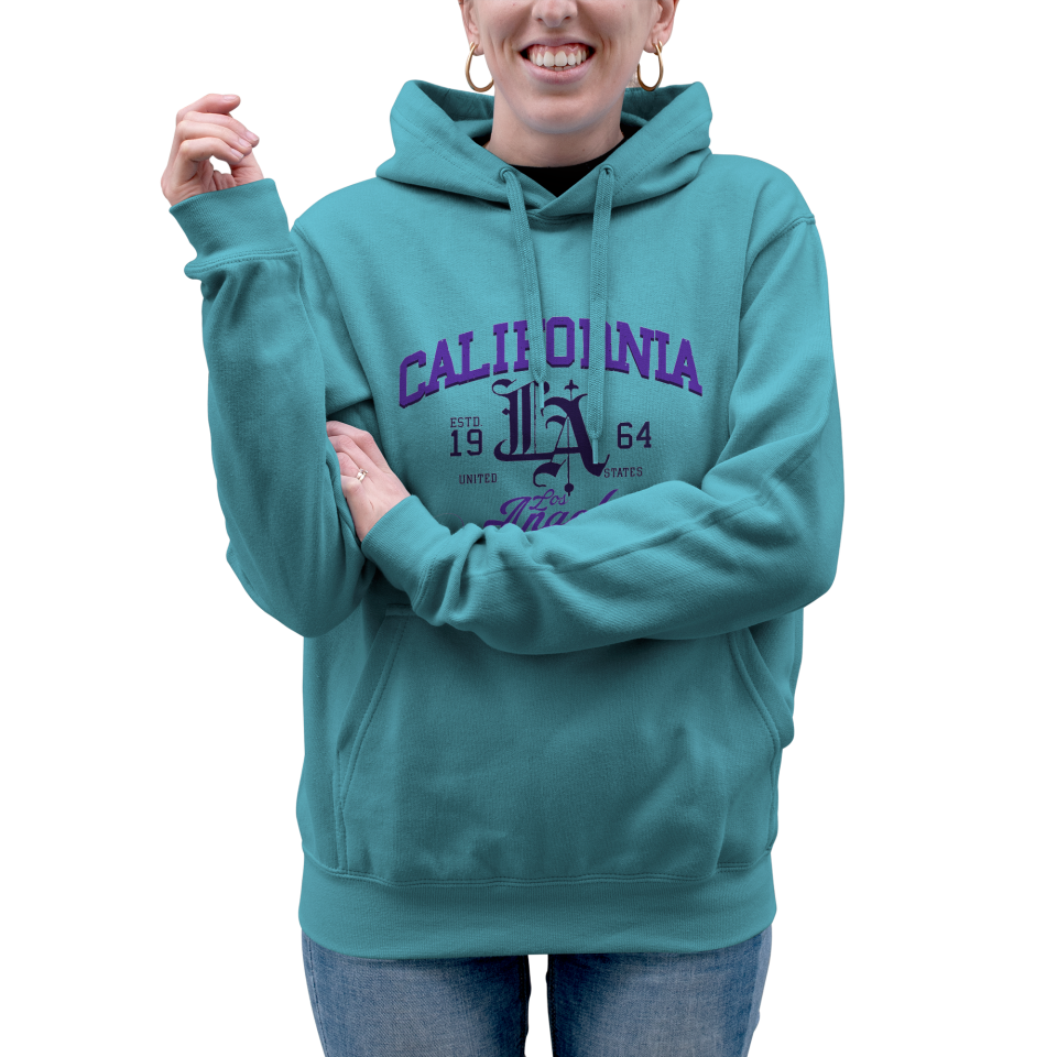 Sudadera mujer con capucha Los Ángeles