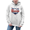 Sudadera mujer con capucha Boston Escudo