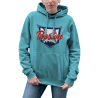 Sudadera mujer con capucha Boston Escudo