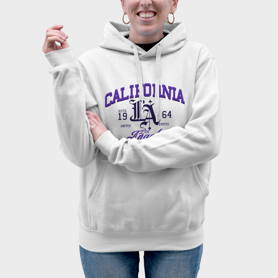 Sudadera mujer con capucha Los Ángeles