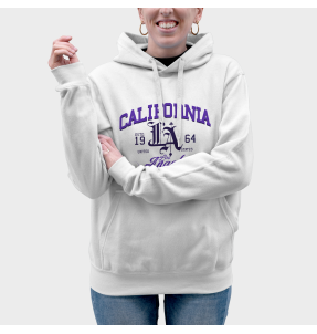 Sudadera mujer con capucha Los Ángeles