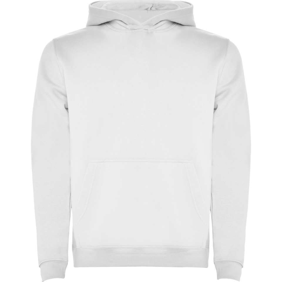 Sudadera niños con capucha bicolor personalizada