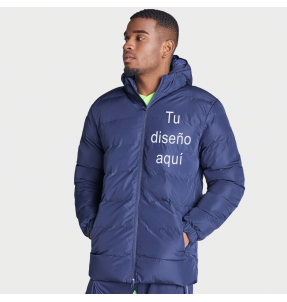 Parka deportiva acolchada personalizada