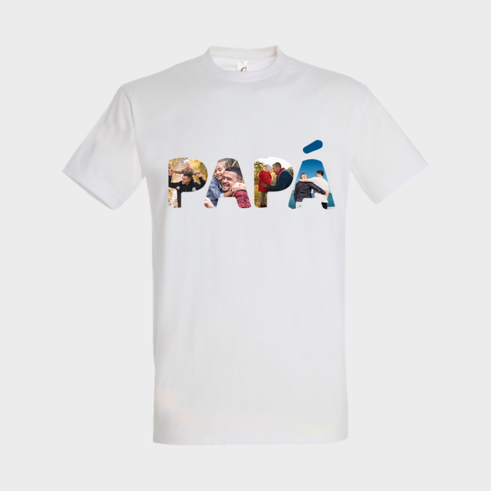 Camiseta para el día del padre diseño Papá
