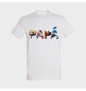 Camiseta para el día del padre diseño Papá