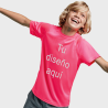 Camiseta técnica niño básica personalizada