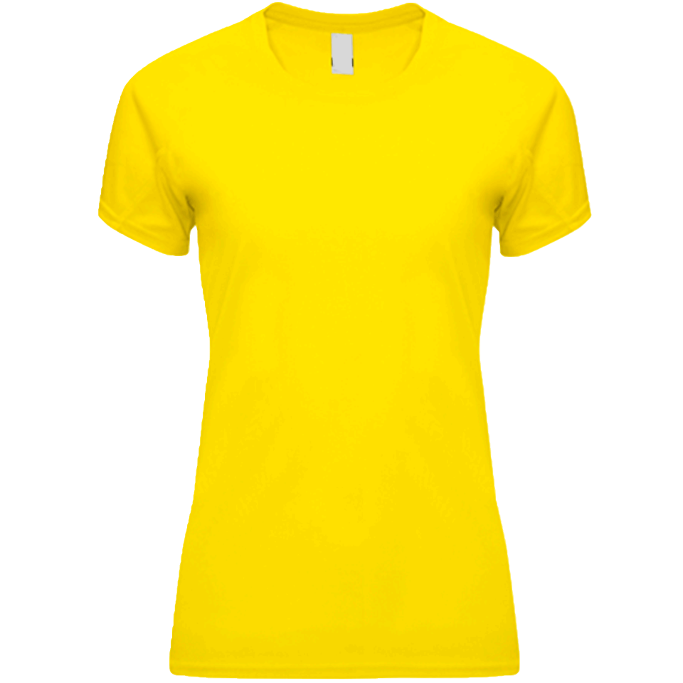Camiseta técnica mujer básica personalizada