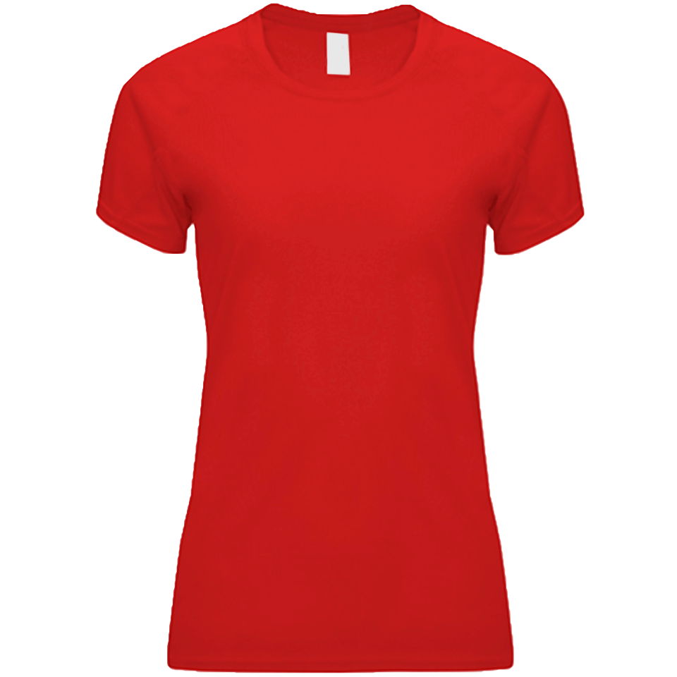 Camiseta técnica mujer básica personalizada