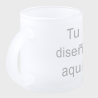 Taza de cristal personalizada
