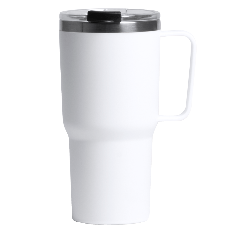 Taza con tapa personalizada