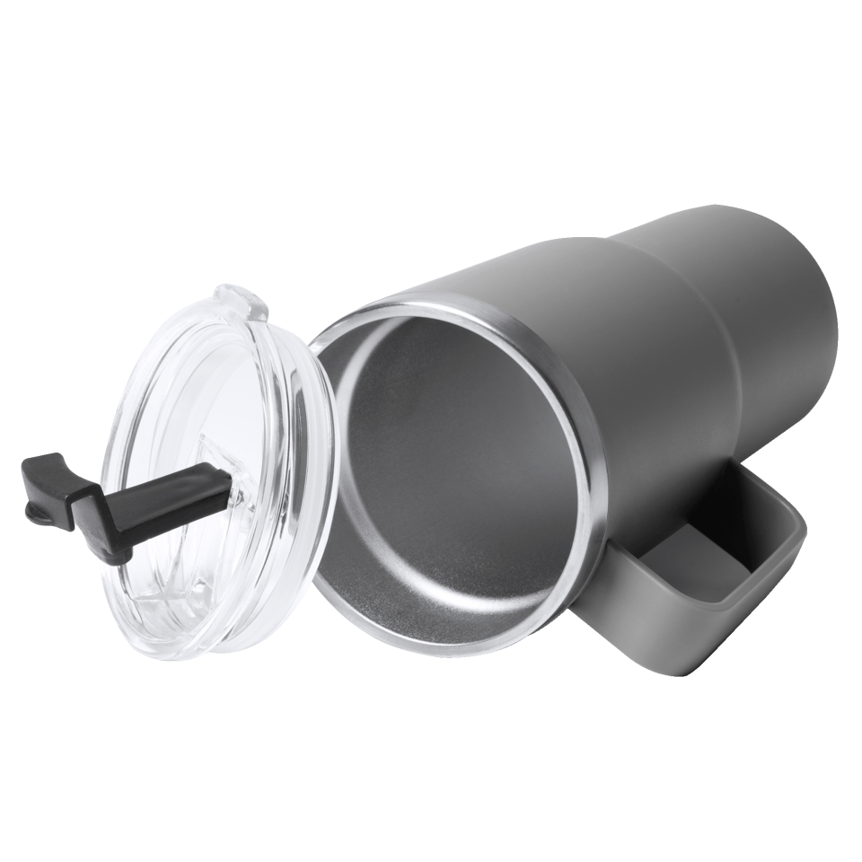 Taza con tapa personalizada