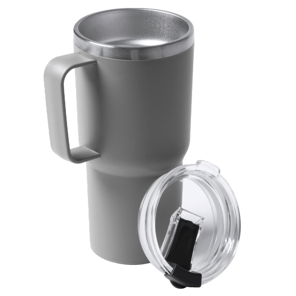 Taza con tapa personalizada