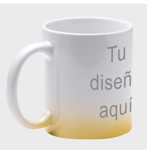 Taza bicolor personalizada