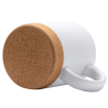 Taza con base de corcho personalizada