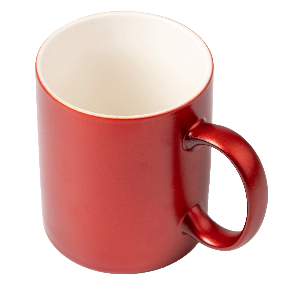 Taza cerámica personalización dorada