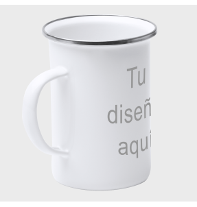 Taza alta metálica personalizado