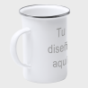 Taza alta metálica personalizado