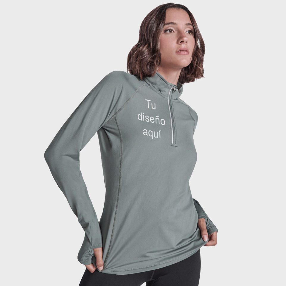 Sudadera técnica de mujer ESTAMBUL W personalizada