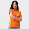 Polo premium de mujer algodón orgánico personalizado