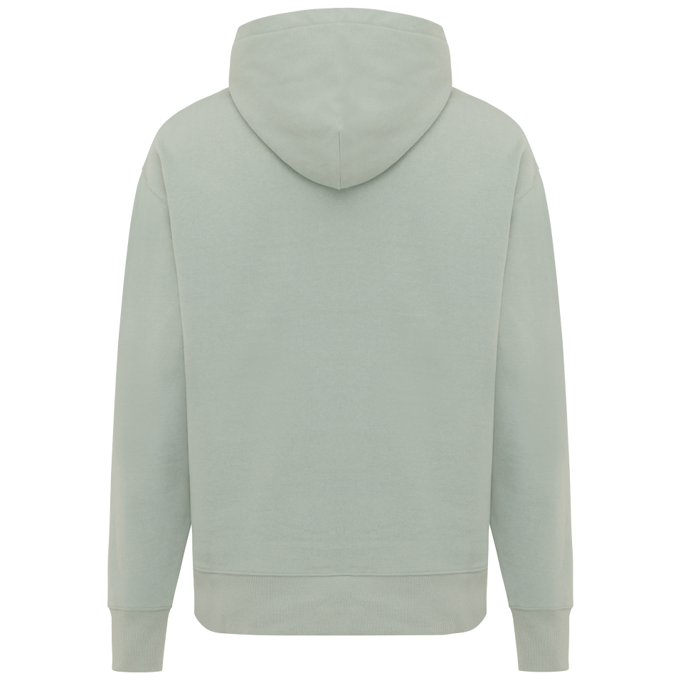 Sudadera con capucha relaxed fit algodón orgánico 3XL personalizada