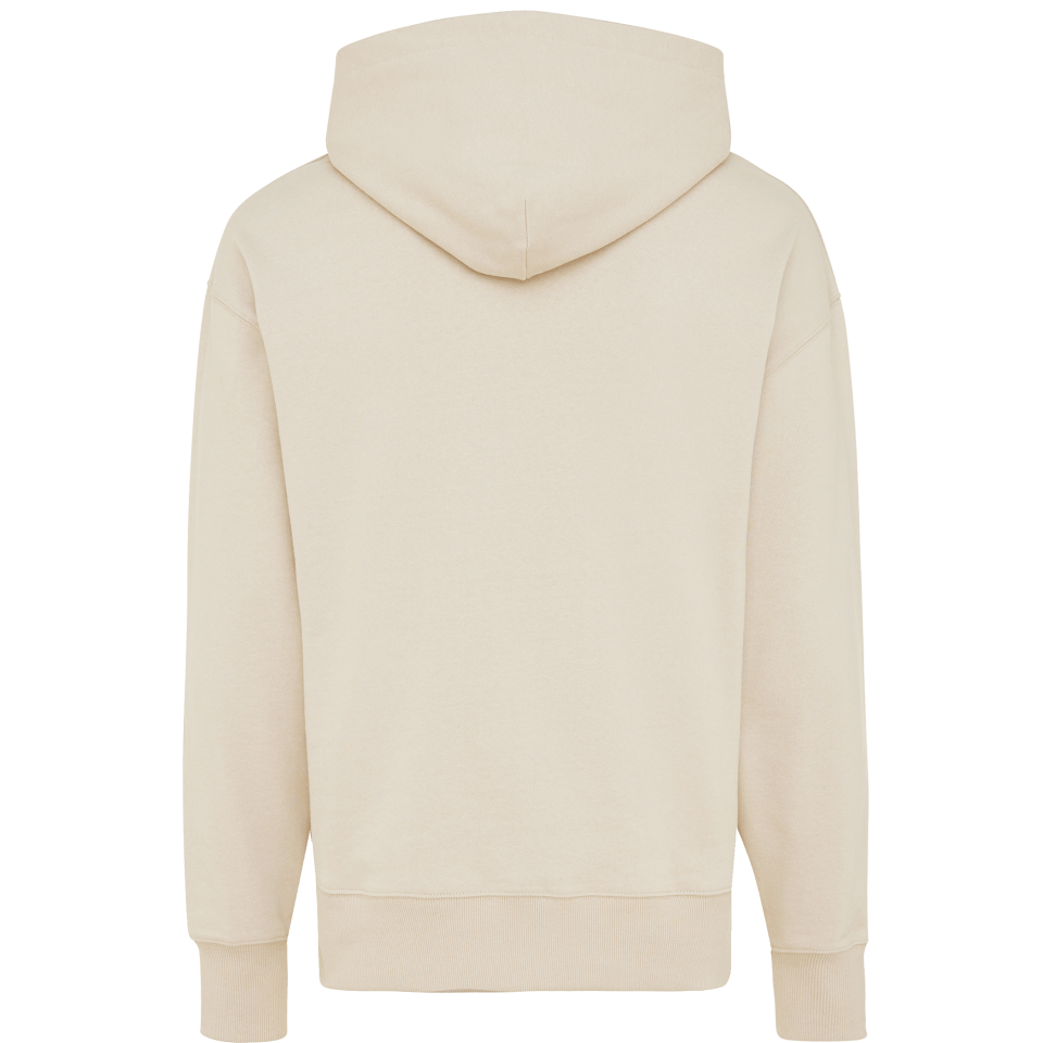 Sudadera con capucha relaxed fit algodón orgánico 3XL personalizada