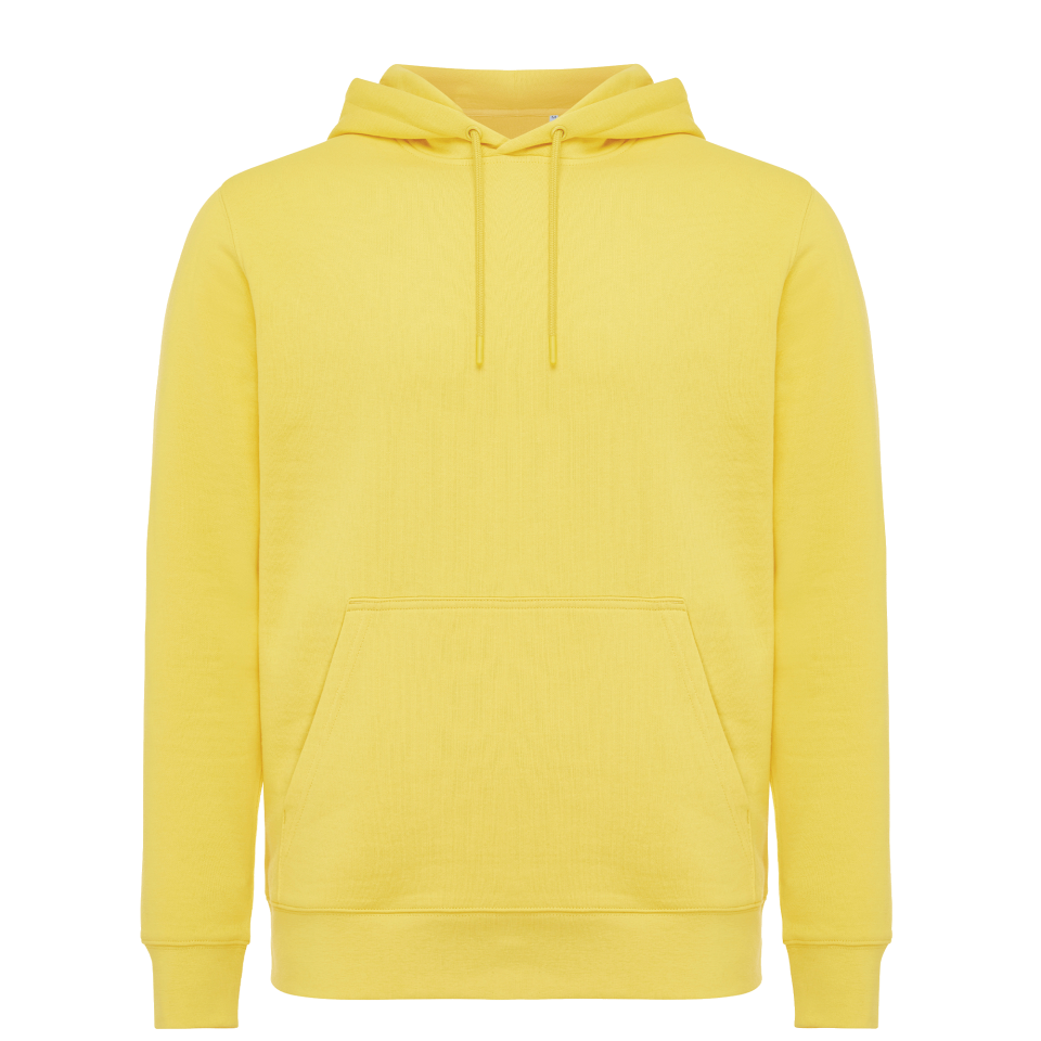 Sudadera ligera con capucha de algodón orgánico 3XL personalizada