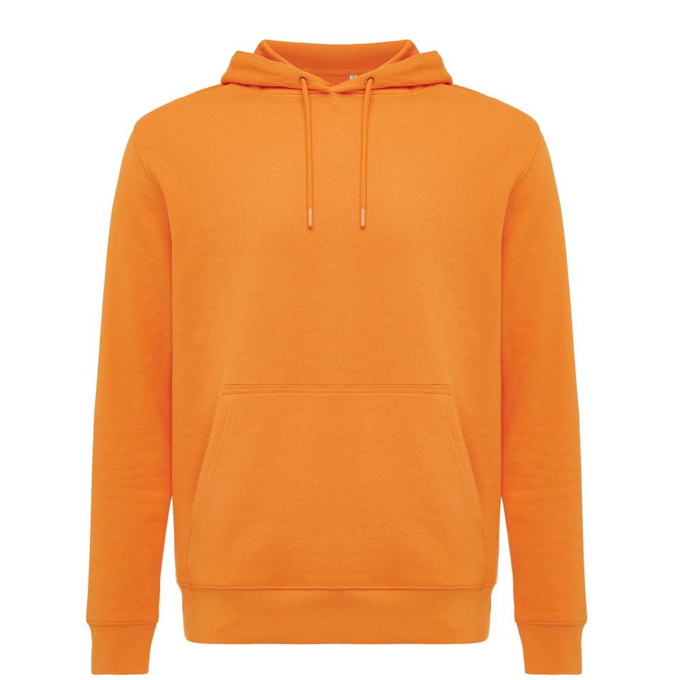 Sudadera ligera con capucha de algodón orgánico 3XL personalizada