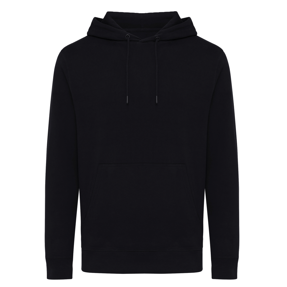 Sudadera ligera con capucha de algodón orgánico 3XL personalizada