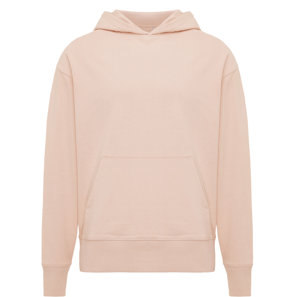 Sudadera con capucha relaxed fit algodón orgánico personalizada