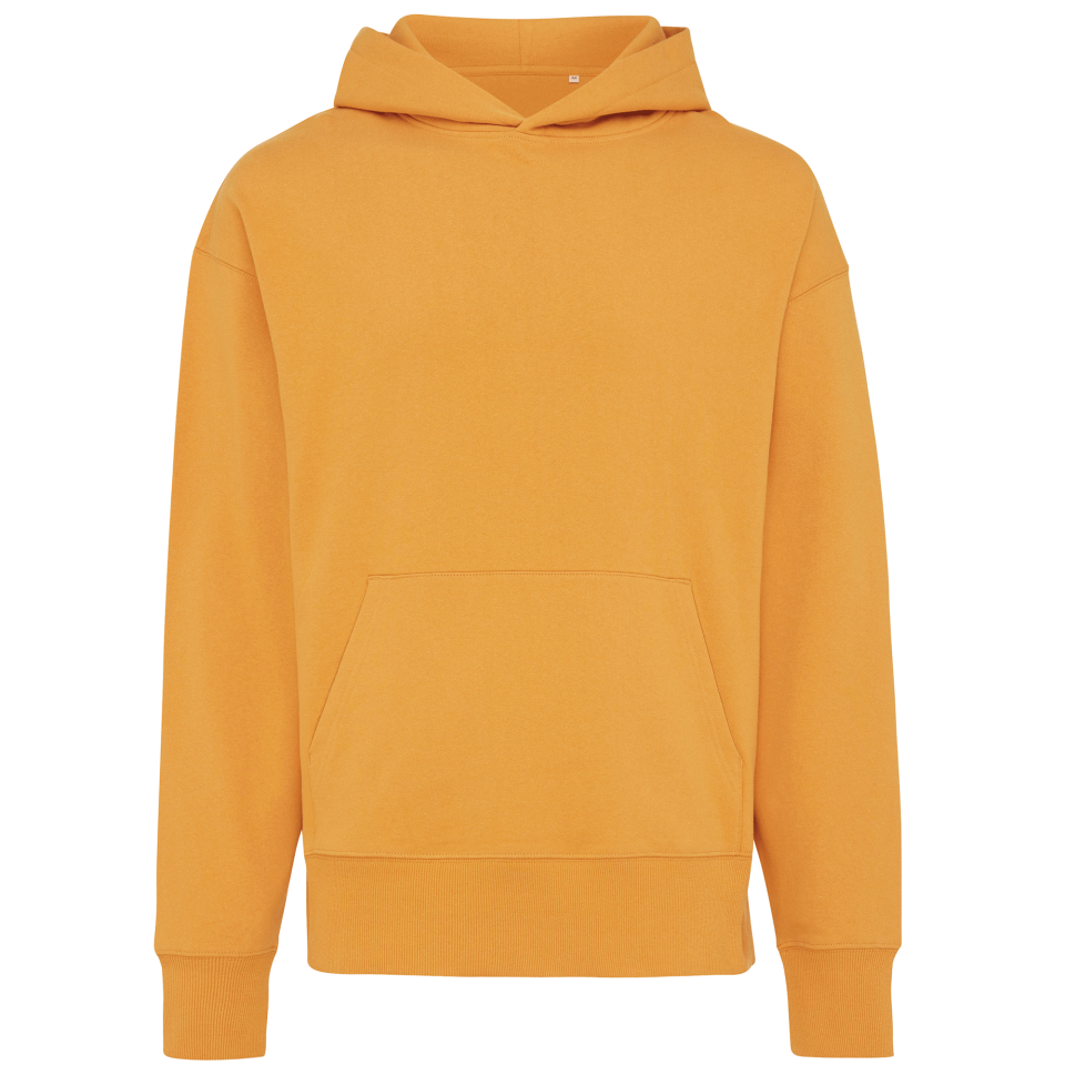 Sudadera con capucha relaxed fit algodón orgánico personalizada