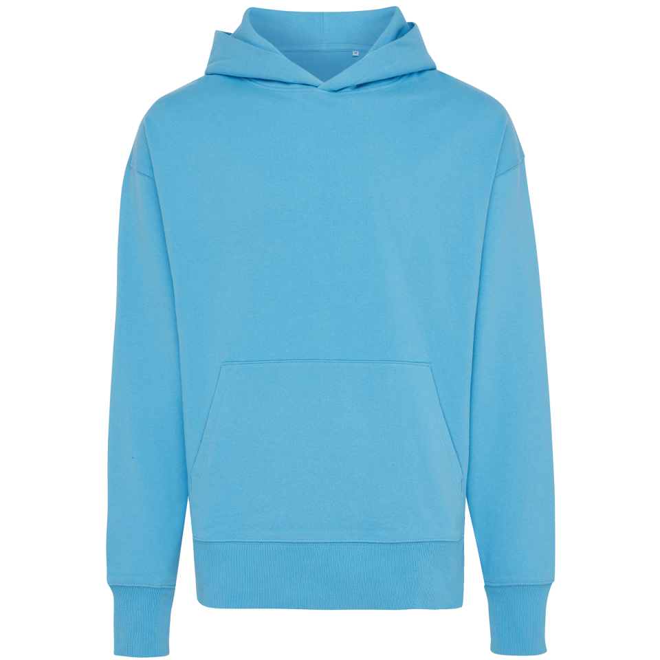 Sudadera con capucha relaxed fit algodón orgánico personalizada