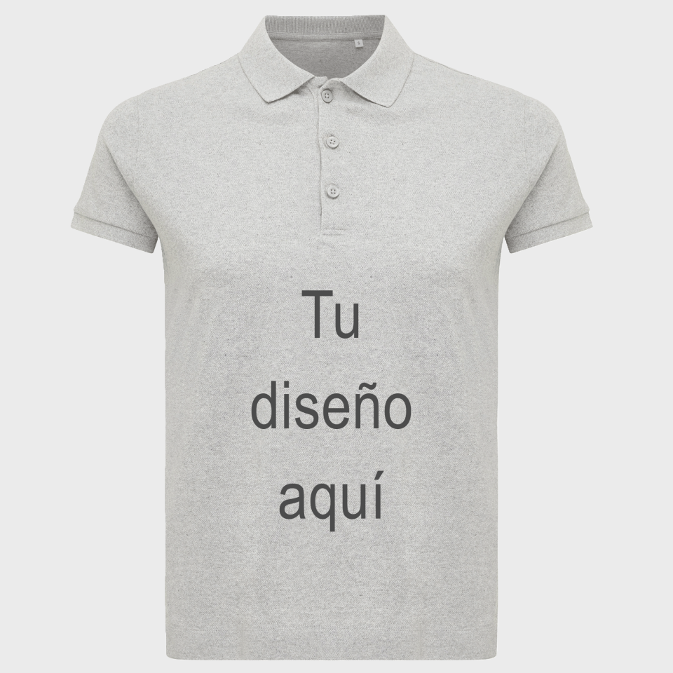 Polo premium de mujer 3XL algodón orgánico personalizado