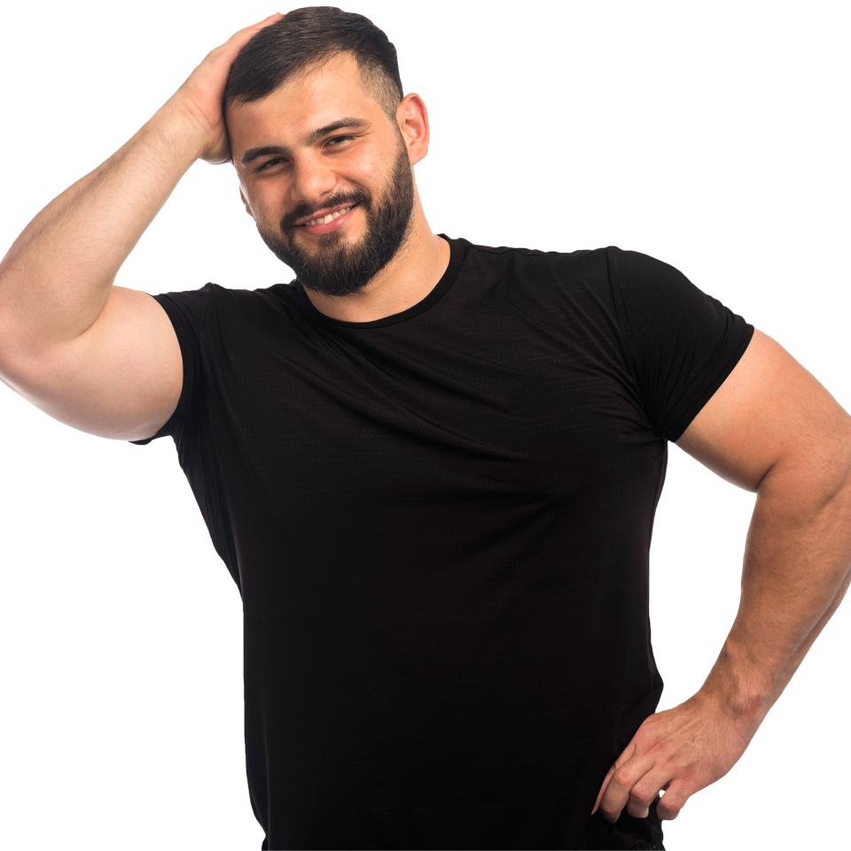 Camiseta algodón orgánico tallas grandes personalizada