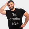 Camiseta algodón orgánico tallas grandes personalizada