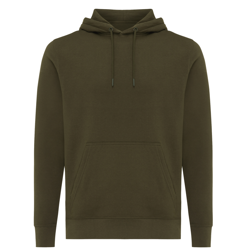 Sudadera ligera con capucha de algodón orgánico personalizada