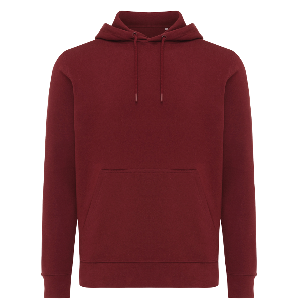 Sudadera ligera con capucha de algodón orgánico personalizada