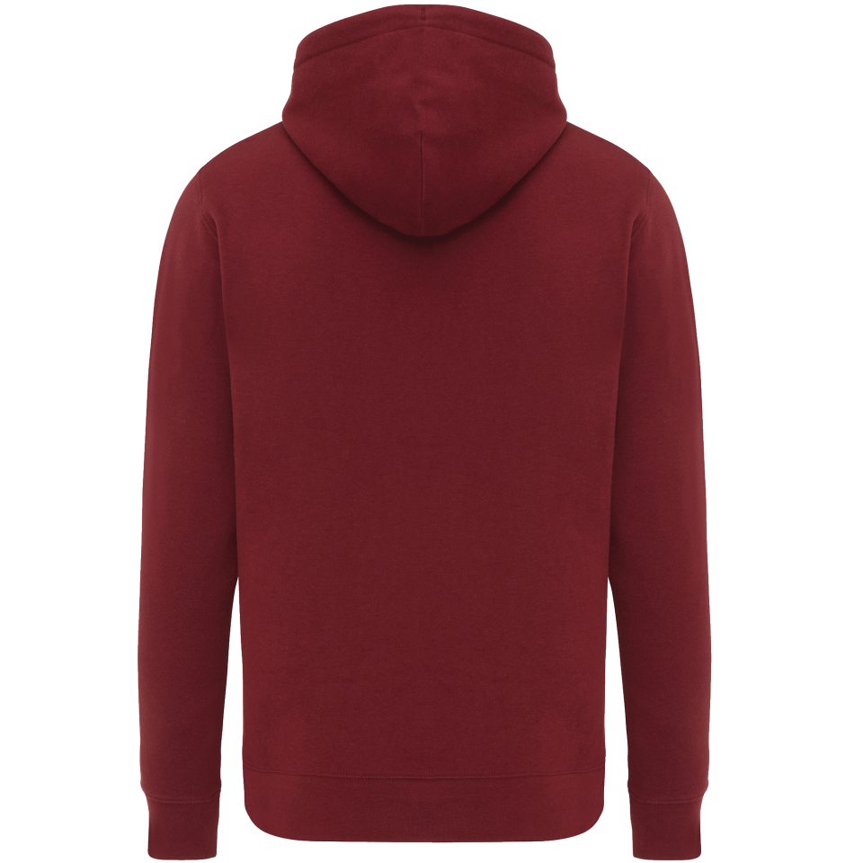 Sudadera ligera con capucha de algodón orgánico personalizada