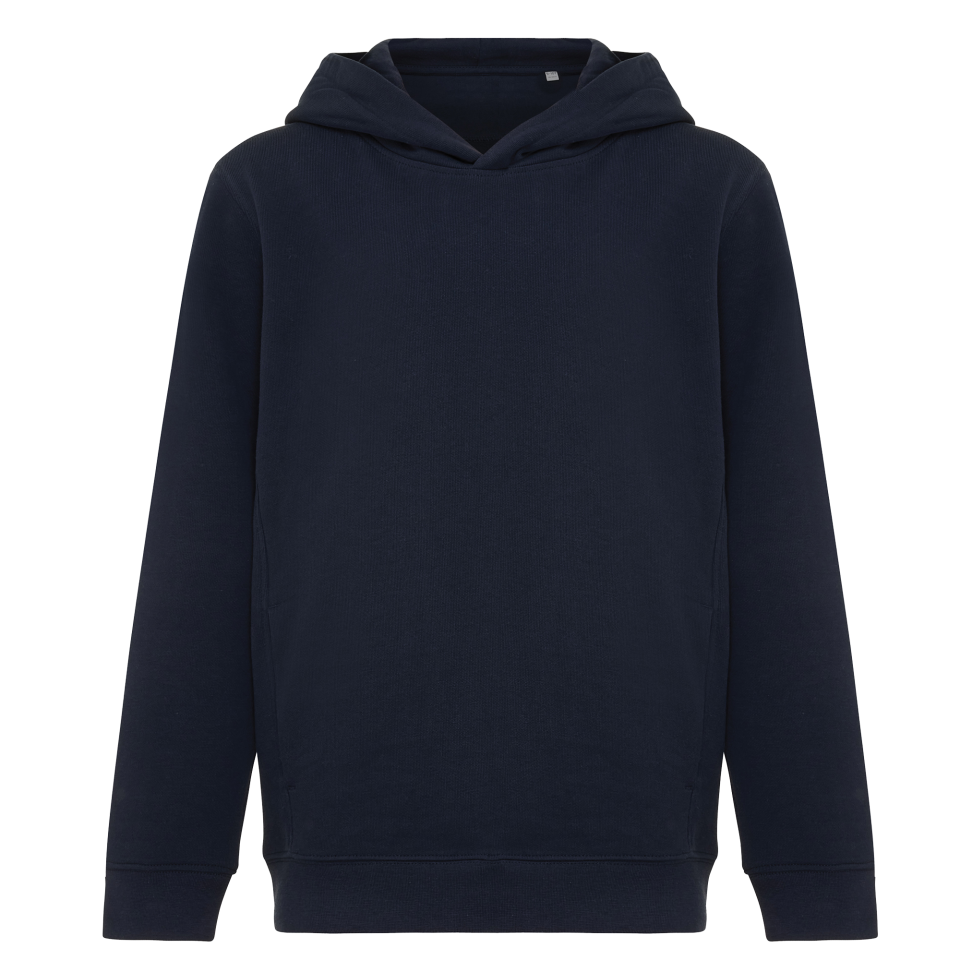 Sudadera infantil con capucha algodón orgánico personalizada