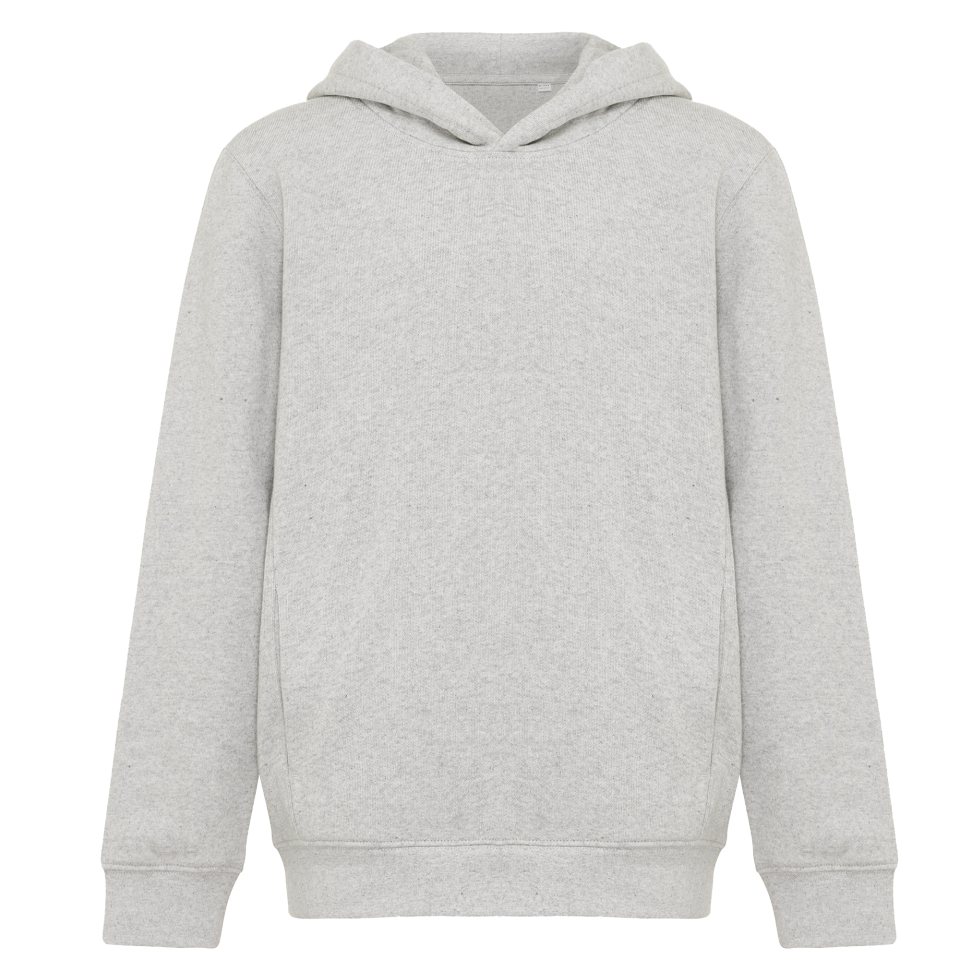 Sudadera infantil con capucha algodón orgánico personalizada