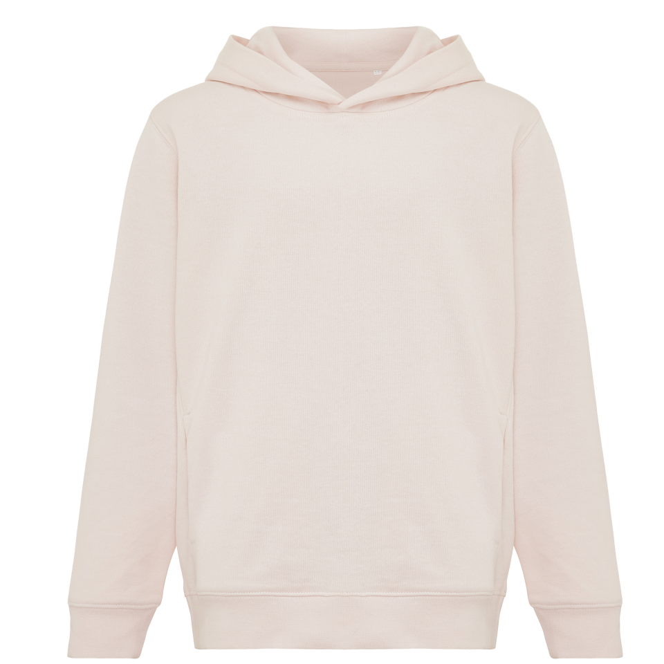 Sudadera infantil con capucha algodón orgánico personalizada