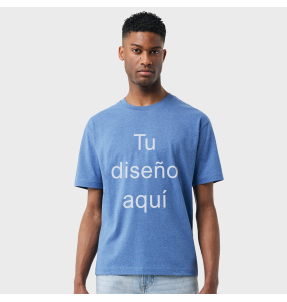 Camiseta oversize algodón orgánico personalizada