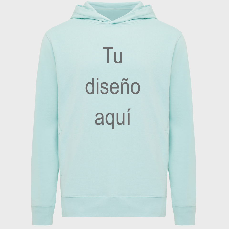 Sudadera con capucha premium algodón orgánico 3XL personalizada