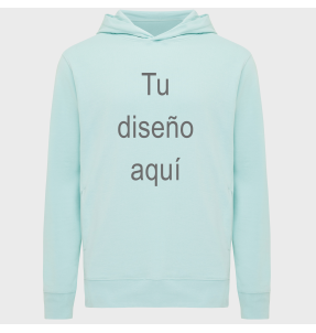 Sudadera con capucha premium algodón orgánico 3XL personalizada