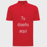 Polo premium algodón orgánico 4XL-5XL personalizado