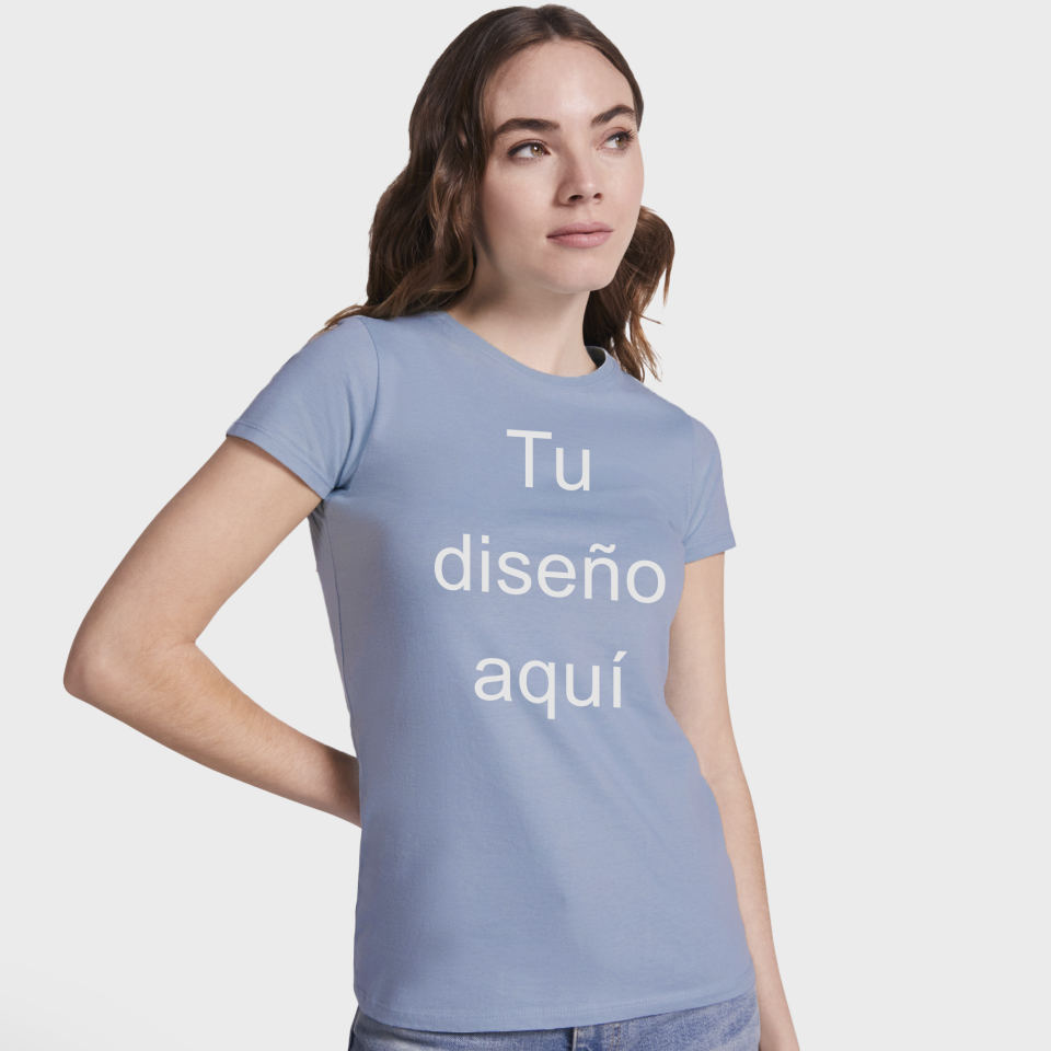 Camiseta mujer premium personalizada